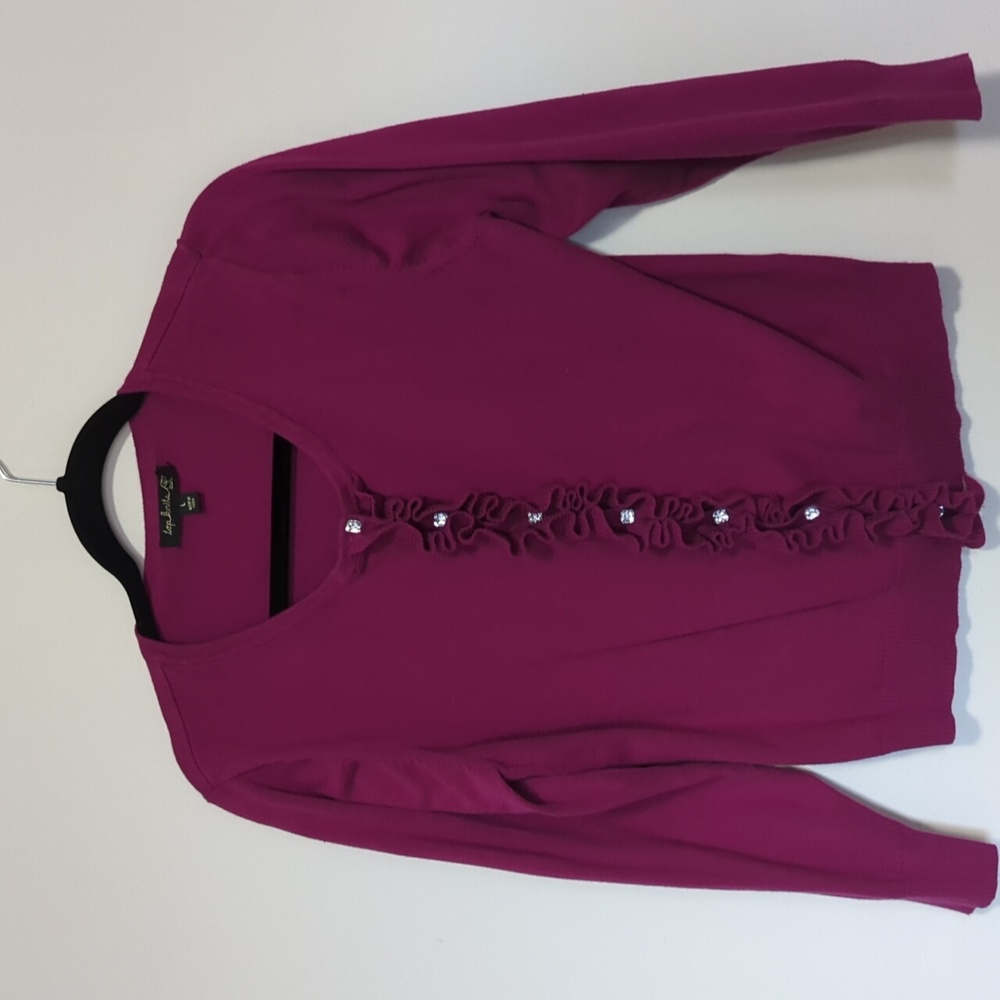 Macy's Top Knits Bling cardigan, L